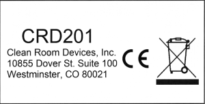 CRD201 CE LOGO 750x380 1 <div class="callemail nomobile"> <h3><strong><a href="tel:3034380853">Call</a> or <a href="mailto:sales@cleanroomdevices.com">email</a> with questions.</strong></h3> </div> <div class="callemail nodesktop"> <h3><strong><a href="tel:3034380853">Call</a> or <a href="mailto:sales@cleanroomdevices.com">Email</a> with Questions </strong></h3> </div> <div class="wp-block-buttons"> <!-- /wp:button --> </div> 