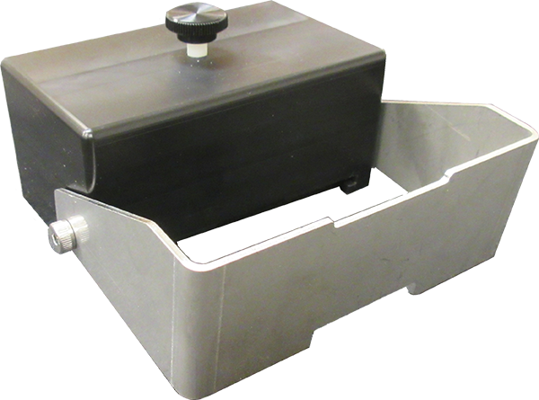 cleanroom accessories- large slide block with rotating stop arm