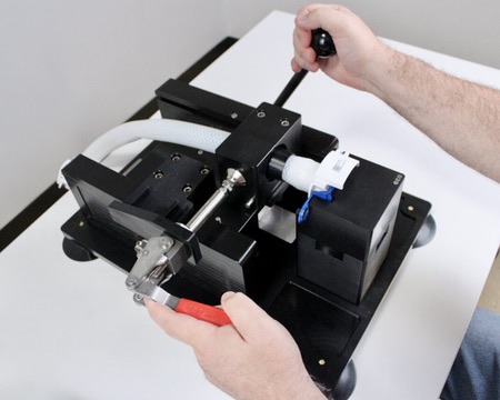 aseptiquik connector CRD 430 fitting inserter